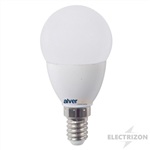 LÁMPARA ESFERICA LED 6W E-14 3000K SDM ALVERLAMP